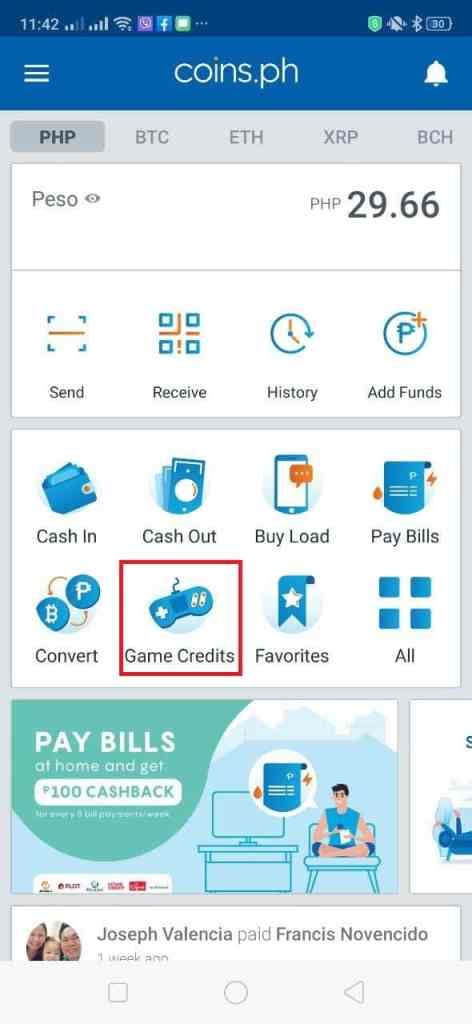 gamecashcoin.com|List of game credits available on GCash, Paymaya, Coins.PH.